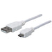 EAN 0766623324069 - Manhattan 324069 cable USB USB 2.0 1,8 m USB A Micro-USB B Blanco imagen 1