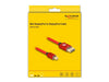 EAN 4043619810963 - DeLOCK 81096 cable DisplayPort 3 m Mini DisplayPort Rojo imagen 3