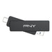 EAN 0751492796611 - PNY DUO LINK V3 unidad flash USB 2 TB USB Type-A / USB Type-C 3.2 Gen 2 (3.1 Gen 2) Negro imagen 3