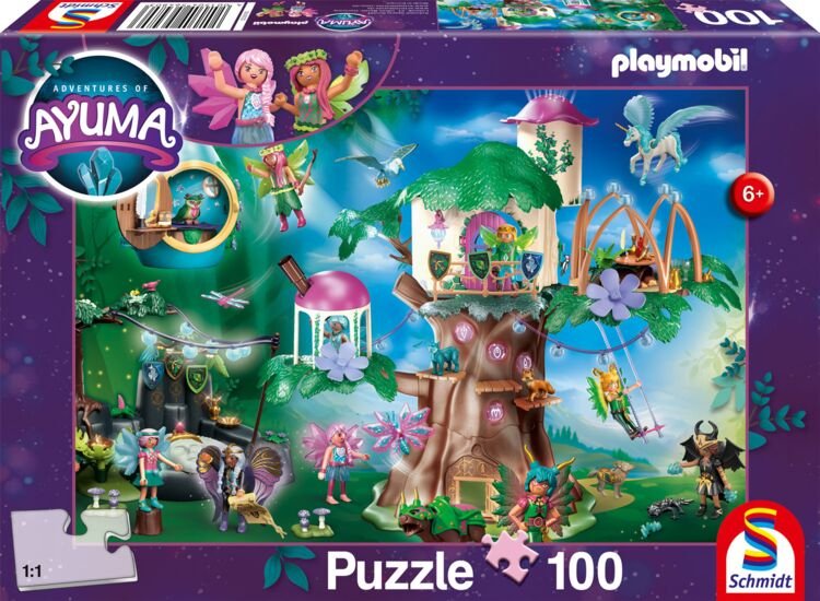 EAN 4001504564803 - Schmidt Spiele 56480 puzzle Puzzle rompecabezas 100 pieza(s) Fantasía imagen 1
