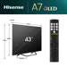 EAN 6942351403199 - Hisense 43A7NQ 109,2 cm (43") 4K Ultra HD Smart TV Wifi Gris 250 cd / m² imagen 2
