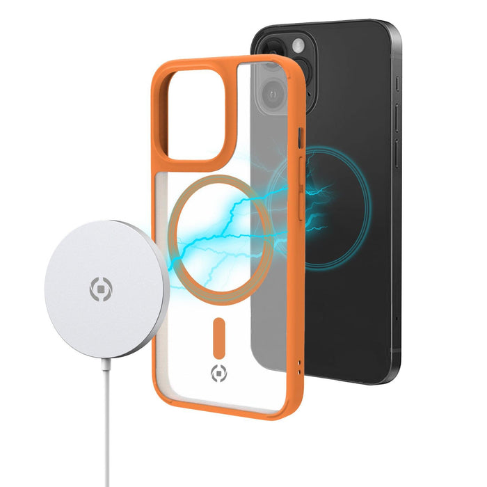 EAN 8021735197690 - Celly Magmatt funda para teléfono móvil 17 cm (6.7") Transparente, Amarillo imagen 5