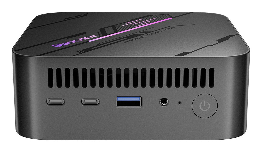 EAN 6931548319443 - Blackview MP100 AMD Ryzen™ 7 5825U 32 GB DDR4-SDRAM 1 TB SSD Windows 11 Pro Mini PC Negro, Gris imagen 4