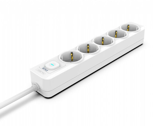 EAN 8681949014161 - Inca IPW-44GB limitador de tensión Blanco 5 salidas AC 230 V 1,5 m imagen 2