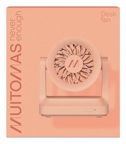 EAN 8021735228370 - Muitomas DESKFANPF ventilador Durazno imagen 3