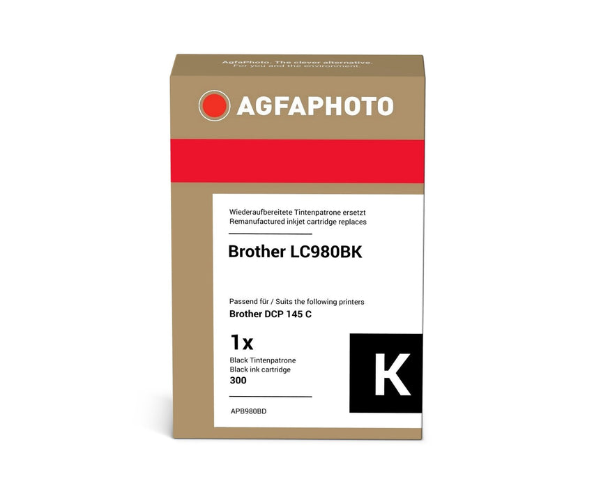 EAN 4250164916426 - AgfaPhoto APB980BD cartucho de tinta 1 pieza(s) Compatible Rendimiento estándar Negro imagen 2