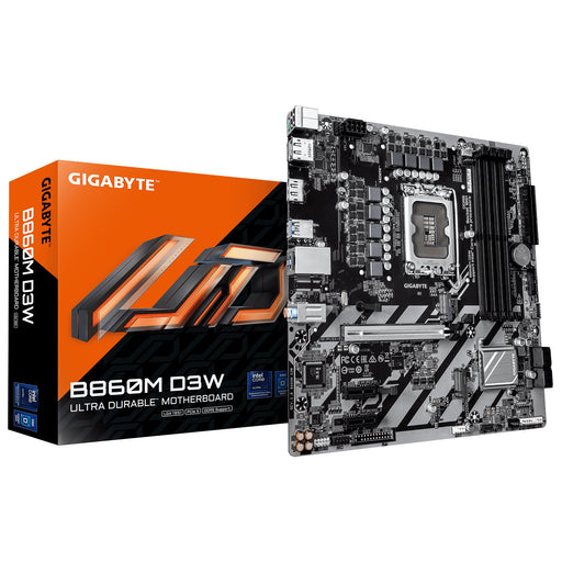 EAN 4719331880613 - GIGABYTE B860M D3W placa base Intel B860 LGA 1851 (Socket V1) micro ATX imagen 1