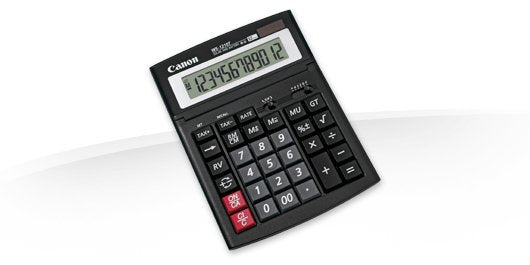 EAN 4960999291246 - Canon WS-1210T calculadora Escritorio Pantalla de calculadora Negro imagen 1