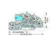 EAN 4066966121896 - Wago 2203-7541 bloque de terminales Gris imagen 2