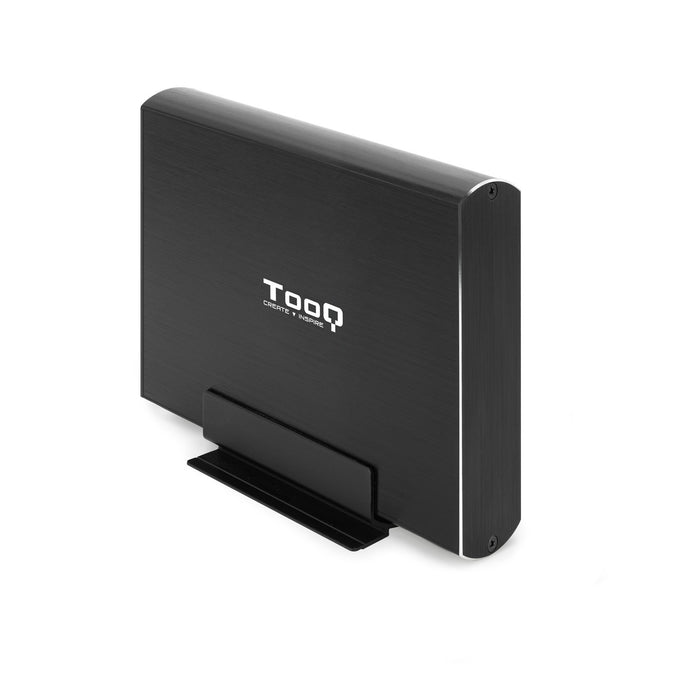 EAN 8433281009691 - TooQ TQE-3531B caja para disco duro externo Caja de disco duro (HDD) Negro 3.5" imagen 1