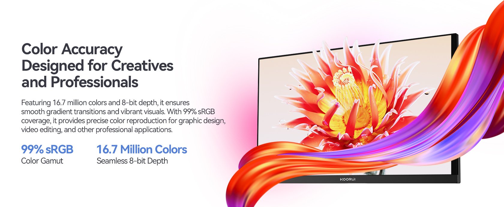 EAN 6940017321146 - Koorui E2411H pantalla para PC 60,5 cm (23.8") 1920 x 1080 Pixeles Full HD Negro imagen 12