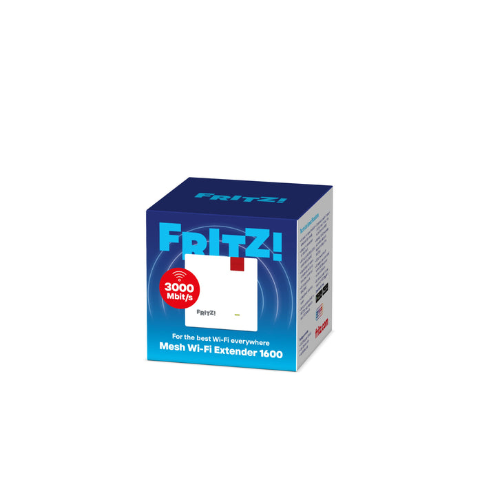 EAN 4023125031922 - Repeater Mesh Wi-Fi Extender 1600 (FRITZ! 1200 AX International) Repetidor de red Blanco 10, 100, 1000 Mb imagen 4