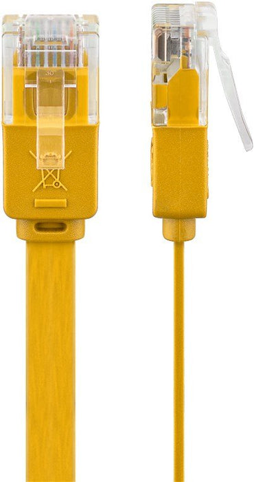 EAN 4040849964145 - Goobay 96414 cable de red Amarillo 2 m Cat6 U/UTP (UTP) imagen 3