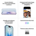 EAN 0195950643503 - Apple iPhone 17 16 cm (6.3") SIM doble iOS 26 5G USB Tipo C 256 GB Negro imagen 6