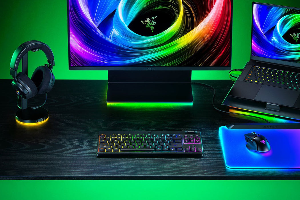 EAN 8887910073612 - Razer BlackWidow V4 Low-Profile Tenkeyless HyperSpeed teclado Juego USB + RF Wireless + Bluetooth Negro imagen 7