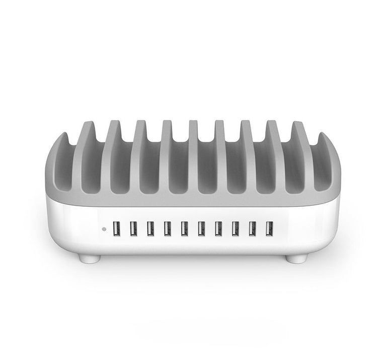 EAN 0819472021839 - Compulocks 10PUSBDKS-UK organizador para estación de carga Independiente Gris, Blanco imagen 4