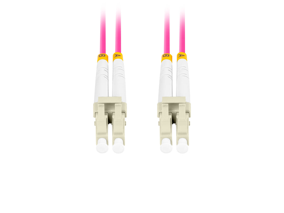 EAN 5901969433395 - Lanberg FO-LULU-MD41-0050-VT Cable de fibra óptica e InfiniBand 5 m LC Violeta imagen 3