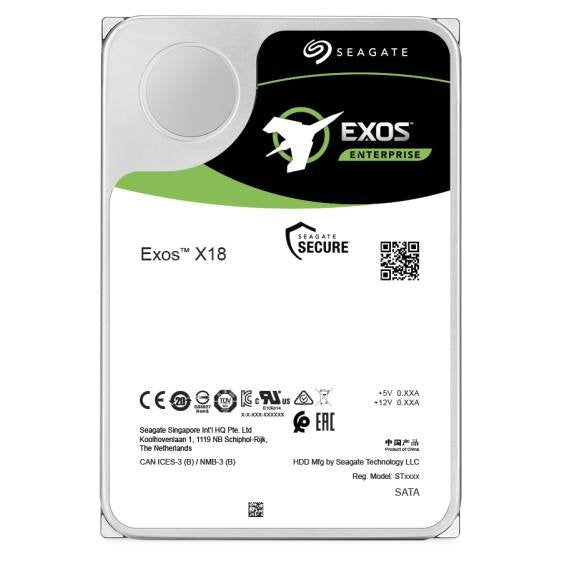 EAN 8719706020541 - Seagate Exos X18 disco duro interno 16 TB 7200 RPM 256 MB 3.5" Serial ATA III imagen 1