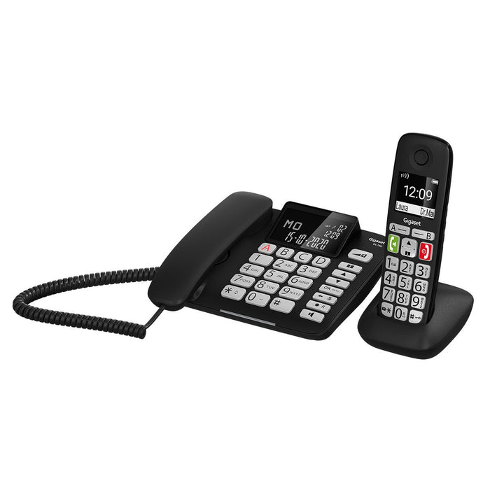 EAN 4250366863573 - Gigaset DL780 Plus Teléfono DECT/analógico Identificador de llamadas Negro imagen 3