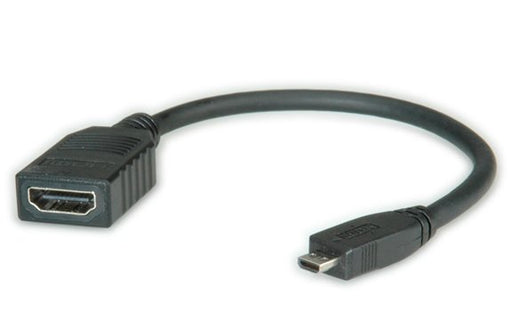 EAN 7611990123704 - ROLINE 11.04.5584 cable HDMI 0,15 m HDMI tipo A (Estándar) HDMI tipo D (Micro) Negro imagen 1