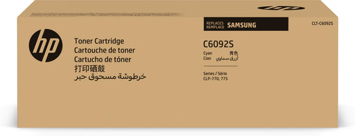EAN 0191628452248 - Samsung CLT-C6092S Cyan Original Toner Cartridge cartucho de tóner 1 pieza(s) imagen 1