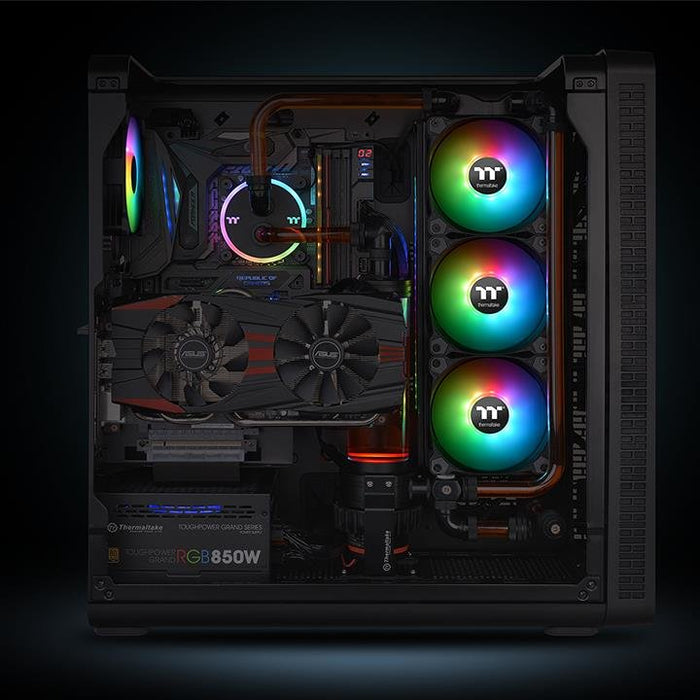 EAN 0841163000700 - Thermaltake Pure Plus 14 RGB TT Premium Edition Procesador Ventilador 14 cm Negro, Gris imagen 15