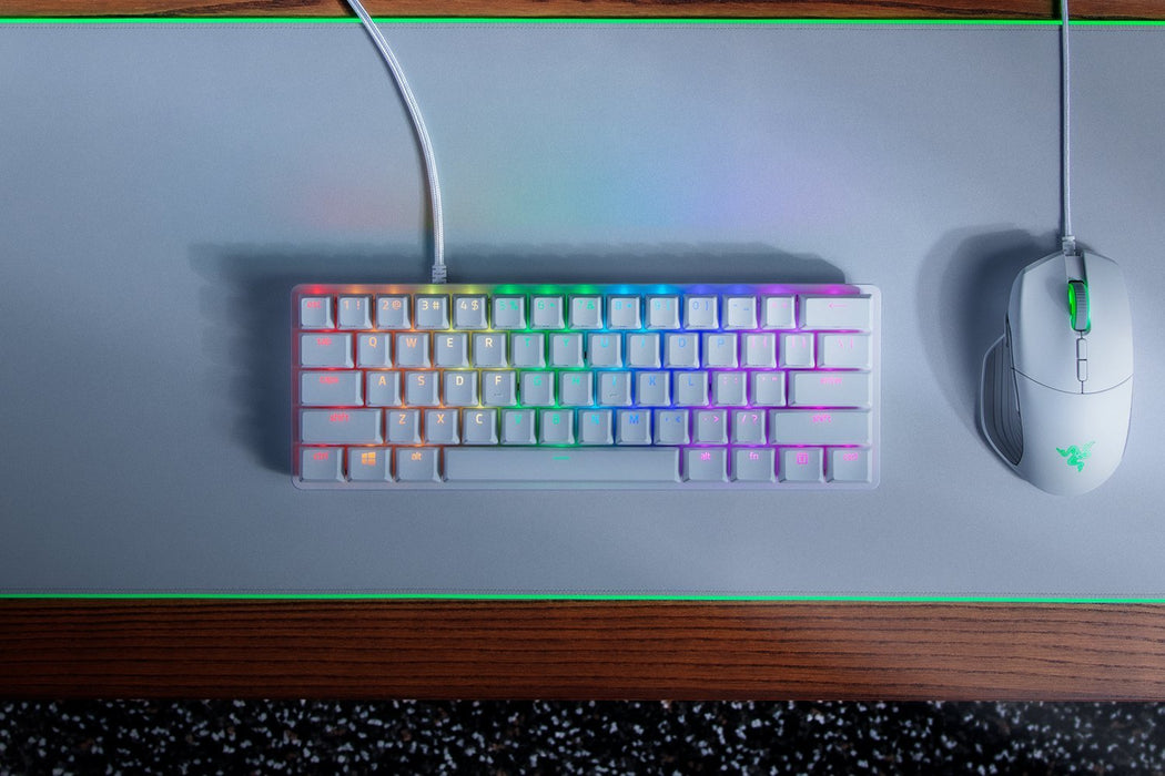 EAN 8886419349457 - Razer Huntsman Mini teclado Juego USB QWERTY Inglés Blanco imagen 1