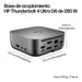 EAN 5715063796368 - HP Thunderbolt 4 Ultra 280W G6 Dock Alámbrico Gris imagen 4