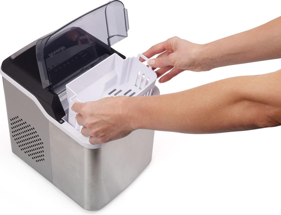 EAN 3838782819544 - Gorenje IMD1200SB Máquina para hacer cubitos de hielo portátil 12 kg/24h Acero inoxidable imagen 8