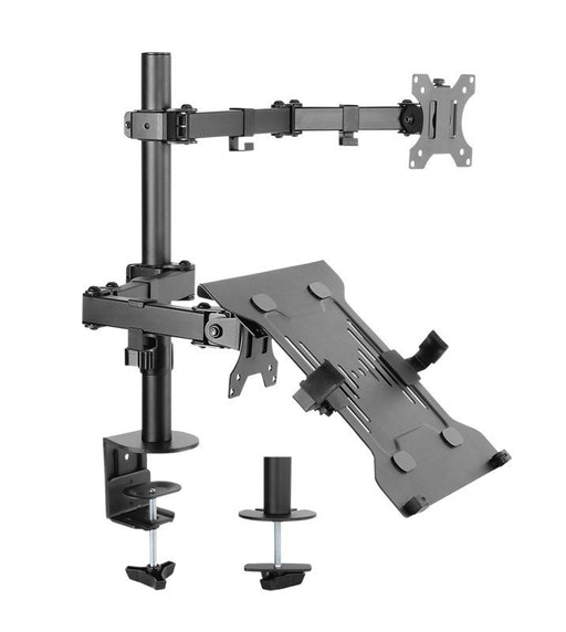 EAN 4040849708152 - Goobay 70815 soporte para ordenador portátil Soporte de mesa con estante para ordenador portátil y brazo  imagen 2