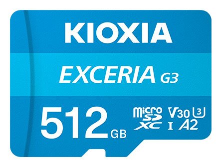 EAN 4582761160514 - Kioxia EXCERIA G3 512 GB MicroSDXC UHS-I Clase 10 imagen 1