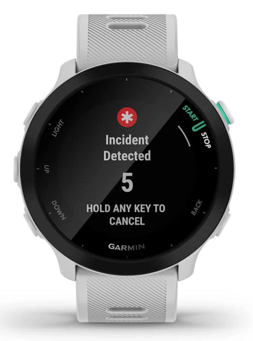 EAN 0753759364724 - Garmin Forerunner 55 2,64 cm (1.04") MIP 42 mm Digital 208 x 208 Pixeles Blanco GPS (satélite) imagen 7