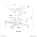 EAN 8717371449179 - Neomounts CL25-530BL1 montaje para projector Negro imagen 15