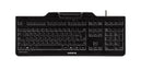 EAN 4025112084607 - CHERRY KC 1000 SC teclado Oficina USB AZERTY Francés Negro imagen 1