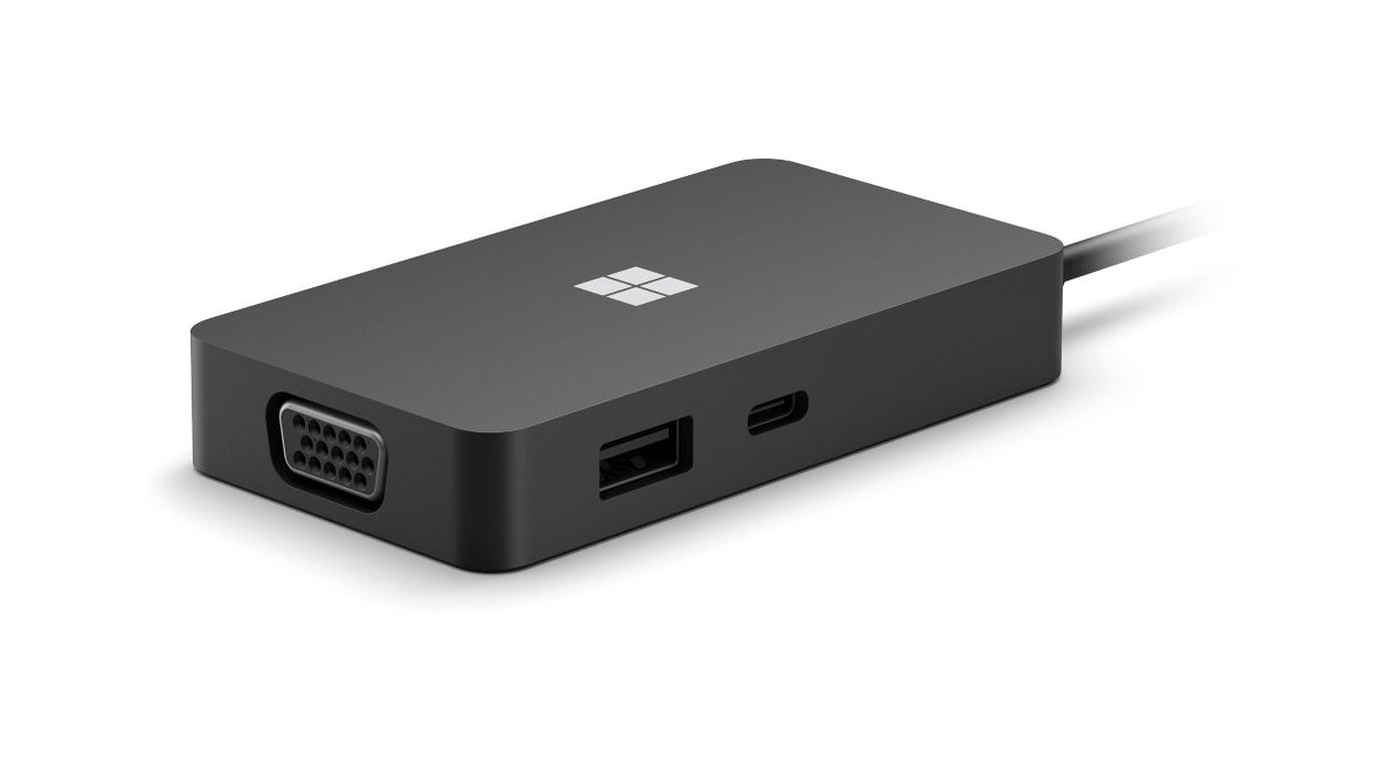 EAN 0889842617344 - Microsoft USB-C Travel Hub USB 3.2 Gen 2 (3.1 Gen 2) Type-C Negro imagen 1