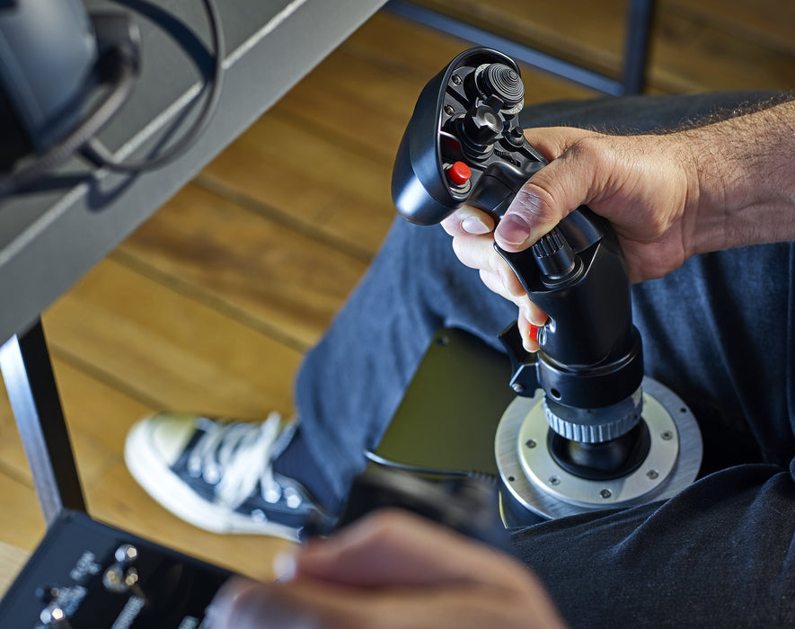 EAN 3362932915270 - Thrustmaster F/A-18C Hornet HOTAS Add-On Grip Negro Palanca de vuelo Analógico/Digital PC imagen 8
