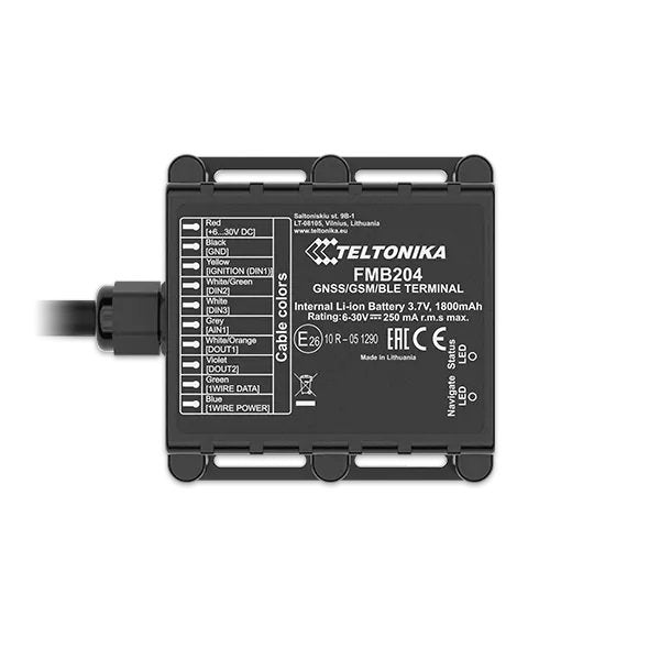EAN 4779027312309 - Teltonika FMB204 Universal Negro imagen 9