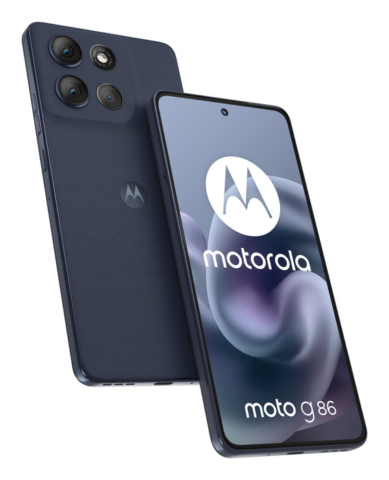 EAN 840023295478 - Motorola moto g86 5G 16,9 cm (6.67") SIM doble Android 15 USB Tipo C 8 GB 256 GB 5200 mAh Azul oscuro imagen 1
