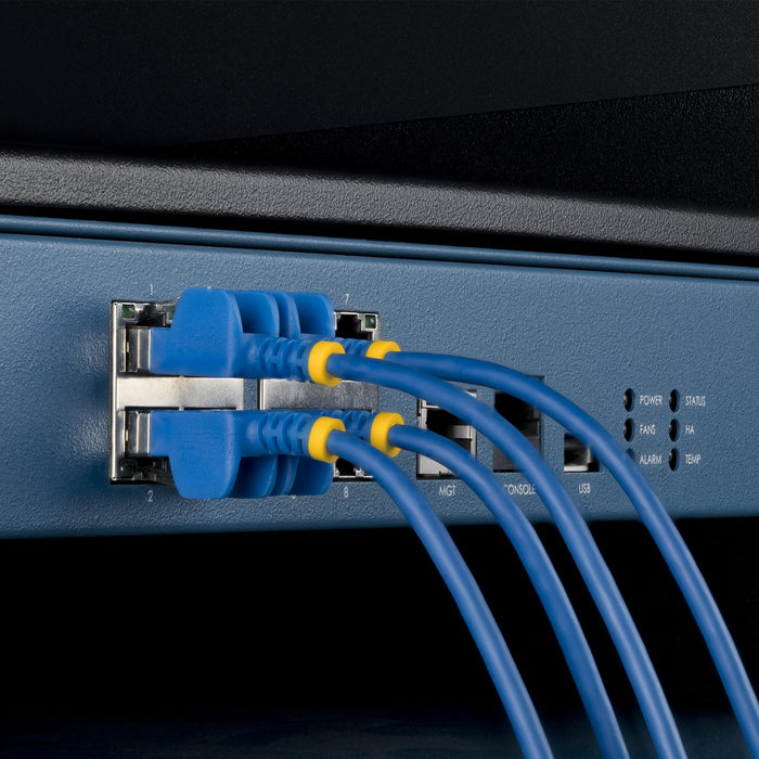 EAN 65030917865 - StarTech.com 6ASTP34BLS15CM10PK cable de red Azul 0,15 m Cat6a U/FTP (STP) Alrededor imagen 6