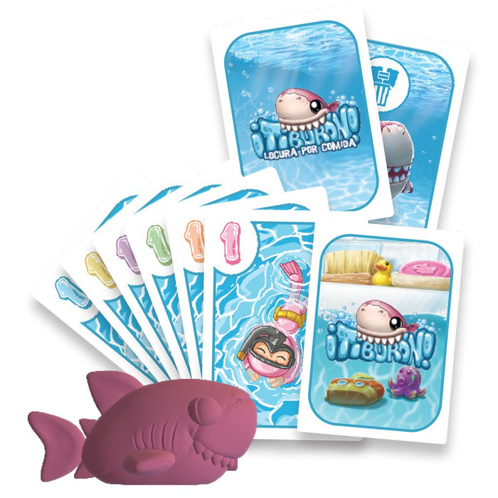 EAN 8435407651005 - Asmodee ¡Tiburón! ¡Tiburón! 20 min Juego de mesa Estrategia imagen 3