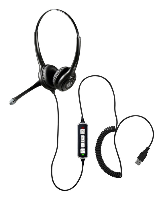 EAN 3521350009903 - Geemarc Telecom CLA3 A-USB Auriculares Alámbrico Diadema Negro imagen 1