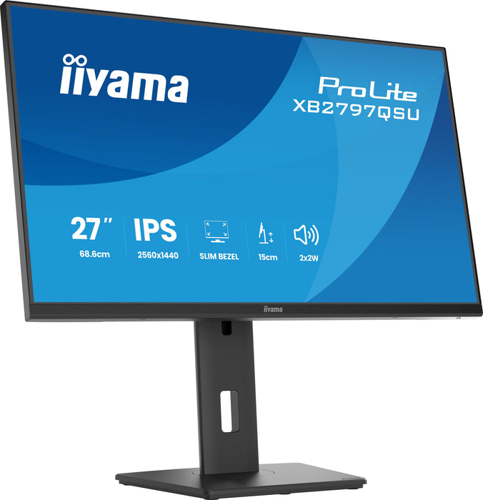 EAN 4948570125876 - iiyama ProLite XB2797QSU-B1 pantalla para PC 68,6 cm (27") 2560 x 1440 Pixeles Quad HD LED Negro imagen 8