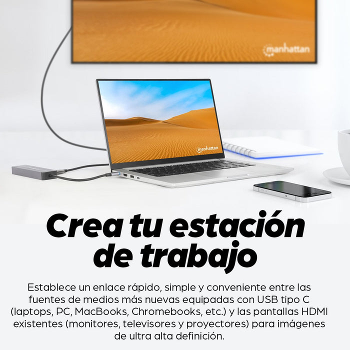 EAN 0766623153928 - Manhattan 153928 base para portátil y replicador de puertos Alámbrico USB 3.2 Gen 1 (3.1 Gen 1) Type-C Ne imagen 11