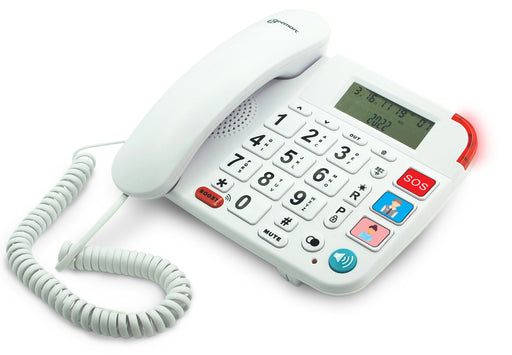 EAN 3521350009972 - Geemarc Telecom DALLAS 20 Teléfono DECT/analógico Identificador de llamadas Blanco imagen 1