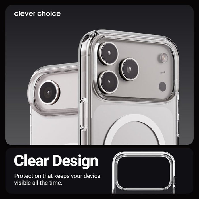 EAN 5904310705851 - Crong Clear MAG Cover funda para teléfono móvil 16 cm (6.3") Transparente imagen 4