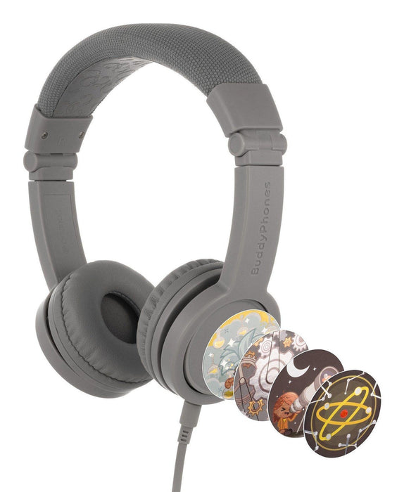 EAN 4897111740125 - BuddyPhones Explore+ Auriculares Alámbrico Diadema Llamadas/Música Gris imagen 1