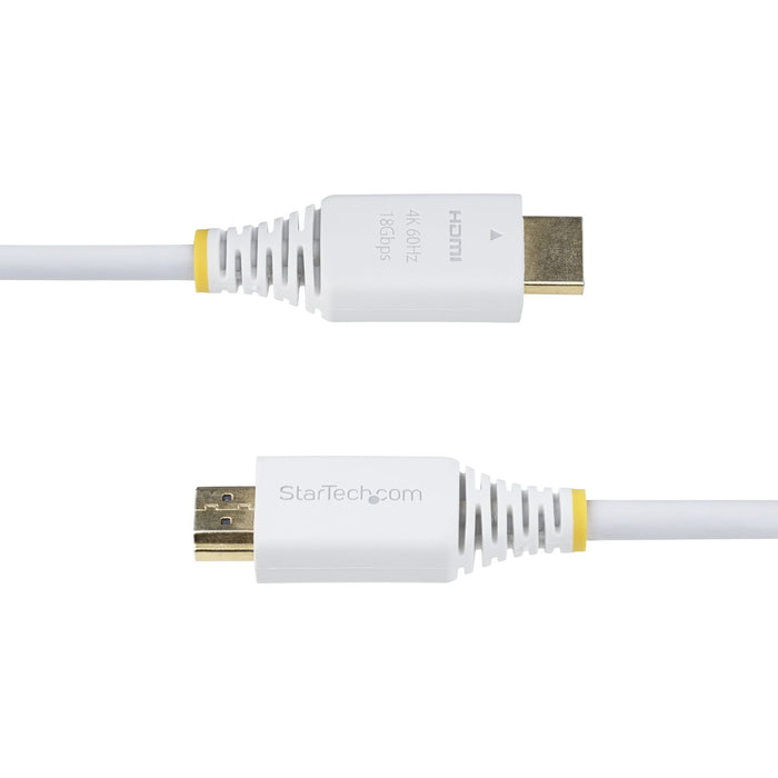 EAN 0065030911665 - StarTech.com HDMI2-CABLE-4K60-6FW cable HDMI 1,8 m HDMI tipo A (Estándar) Blanco imagen 4