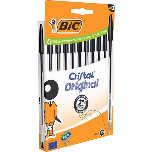EAN 3086123734753 - BIC 516353 bolígrafo Negro Medio 10 pieza(s) imagen 2