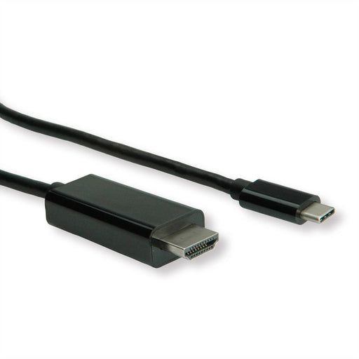 EAN 7630049610132 - ROLINE 11045843 5 m USB Tipo C HDMI tipo A (Estándar) Negro imagen 2