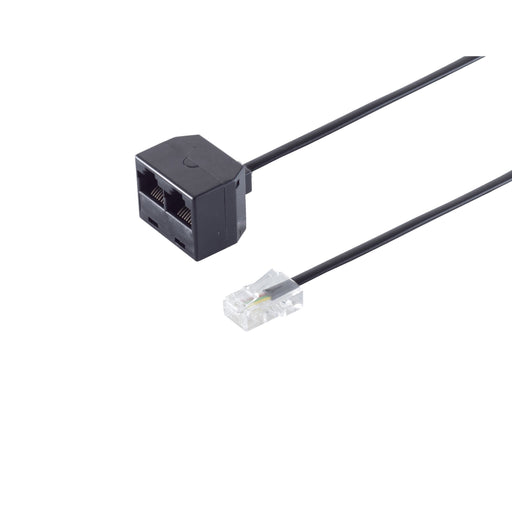 EAN 4017538712332 - S/CONN maximum connectivity 71233- cable de red Negro 0,1 m imagen 1